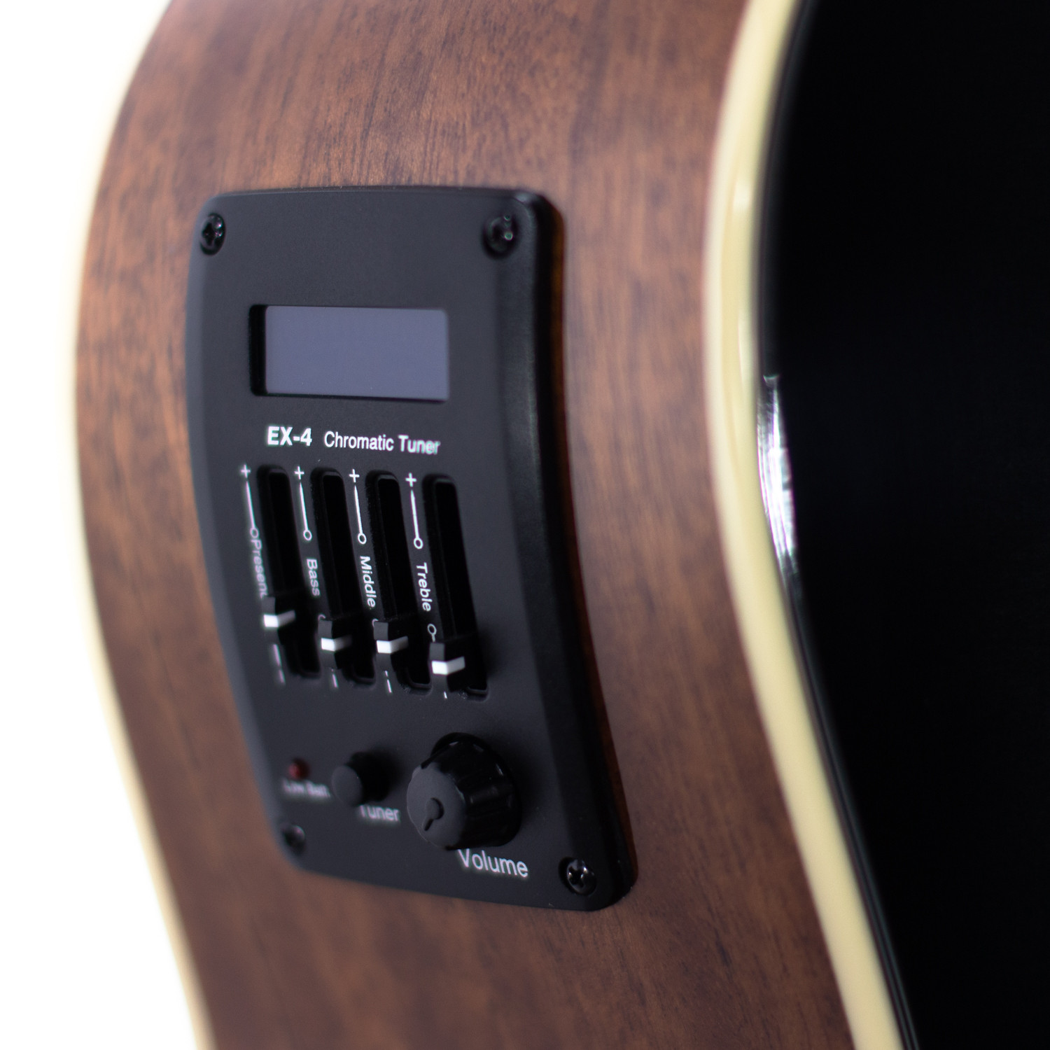 OM cutaway elettrificata nero