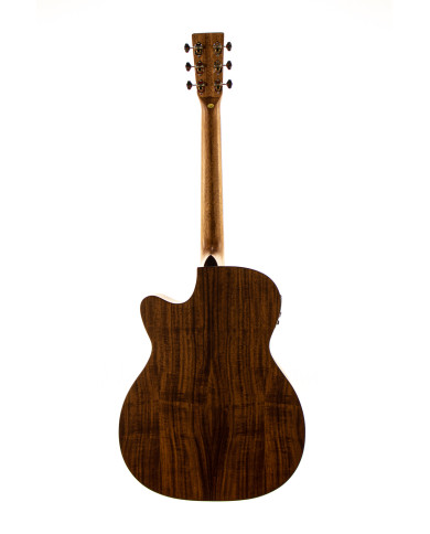 OM cutaway elettrificata koa