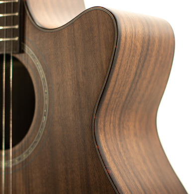 OM cutaway elettrificata koa