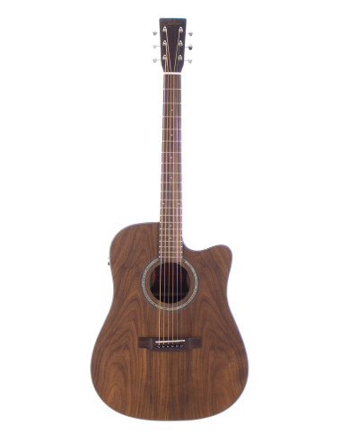Dreadnought cutaway elettrificata koa