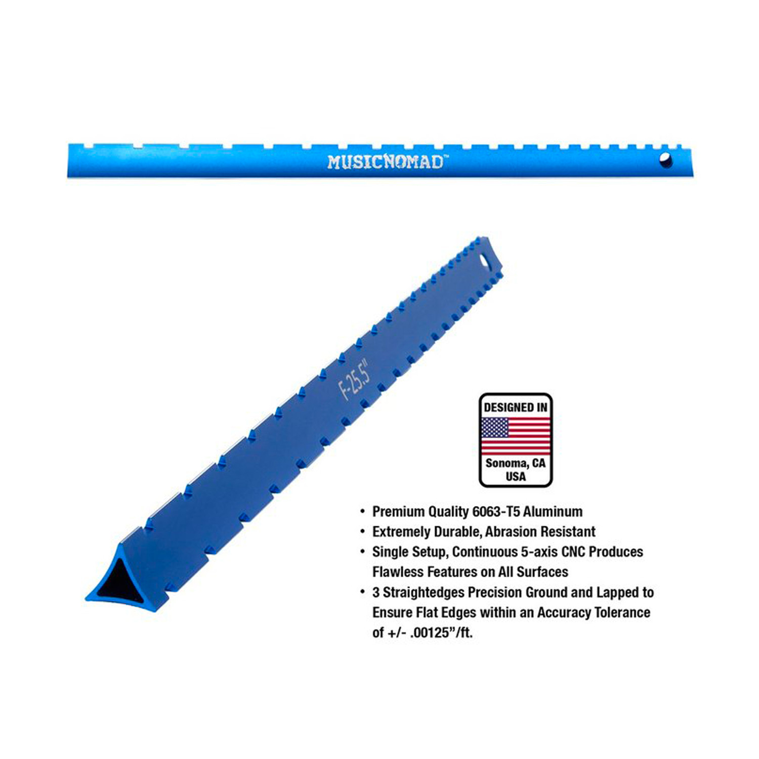 Tri-Beam - 3 in 1 Dual Notched and Precision Strai