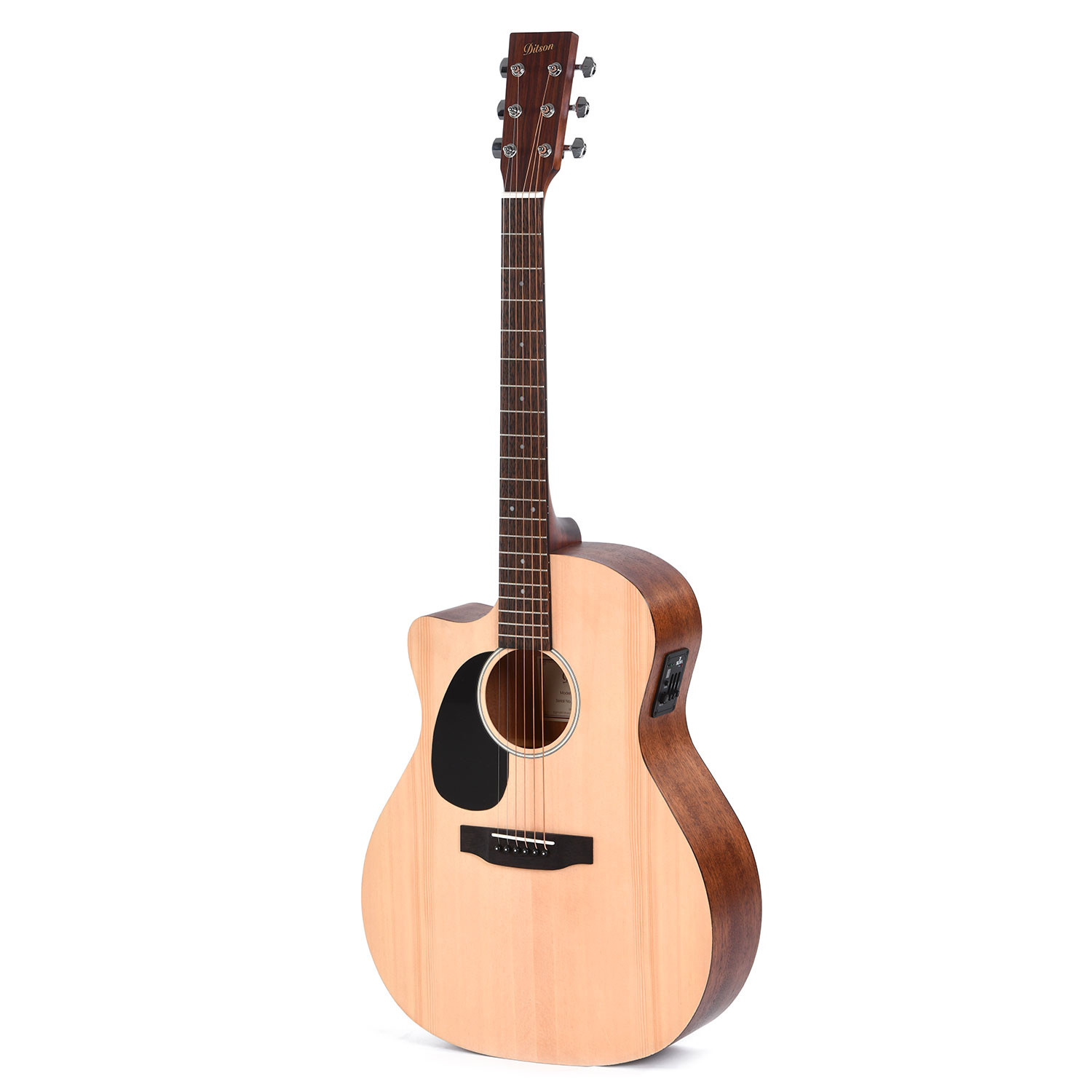 10 Grand OM cutaway elettrificata mancina