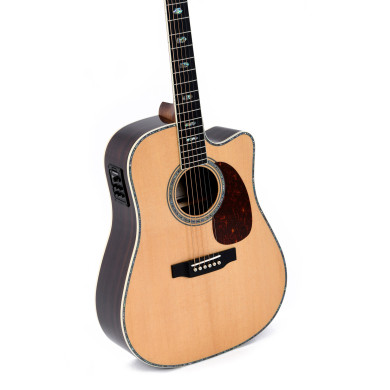 Standard Dreadnought cutaway elettrificata