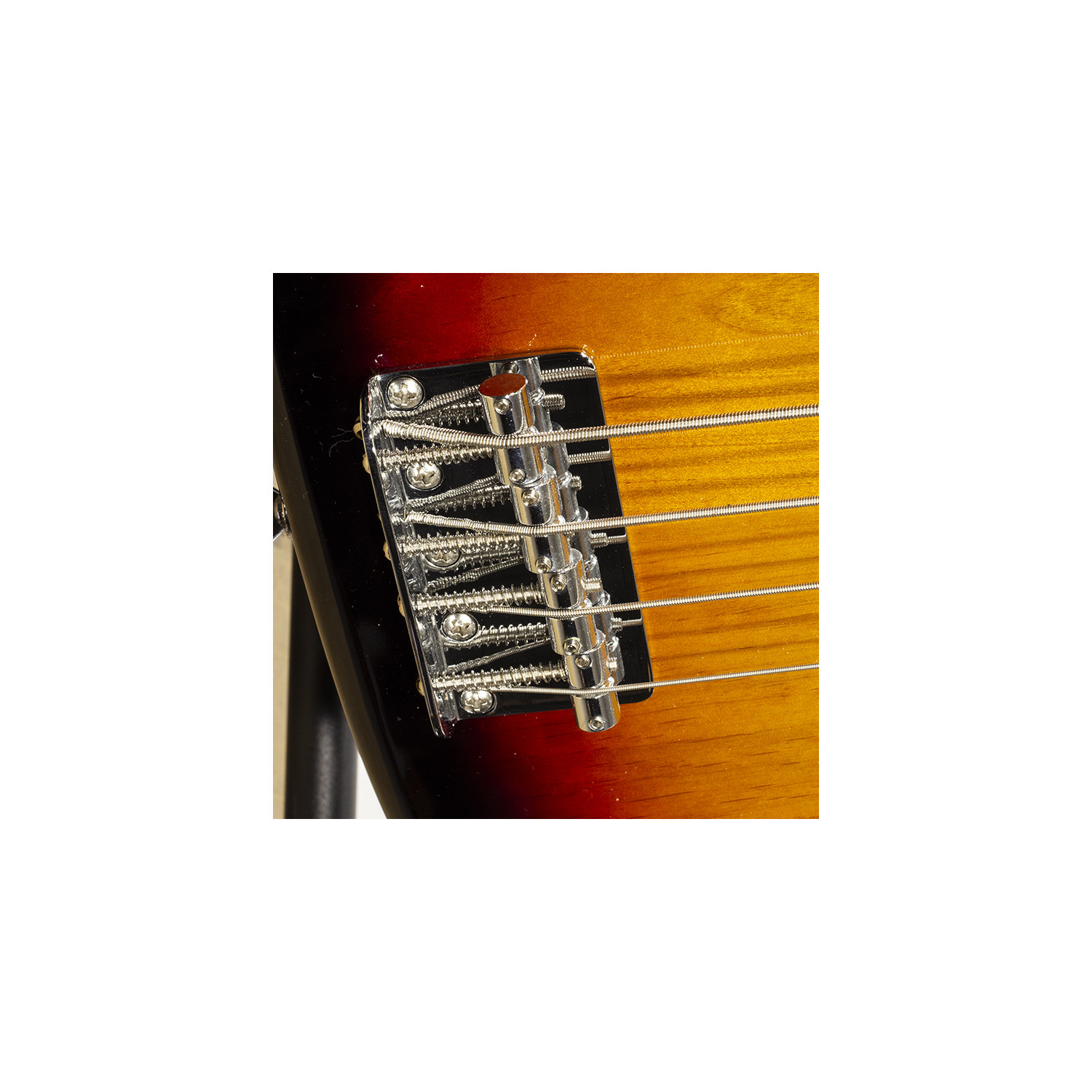 P Bass Style Yellow Sunburst