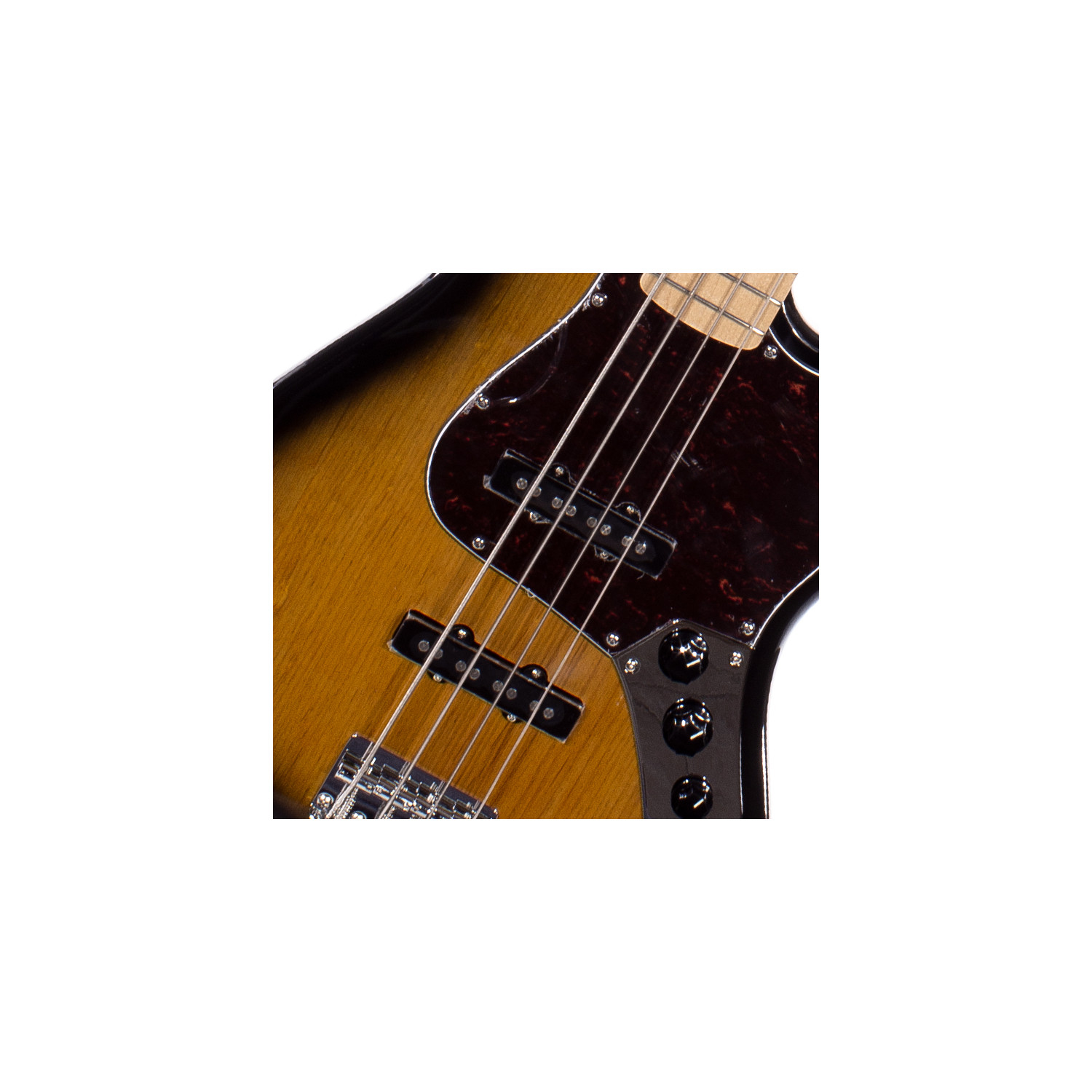 J Bass Style Golden Sunburst