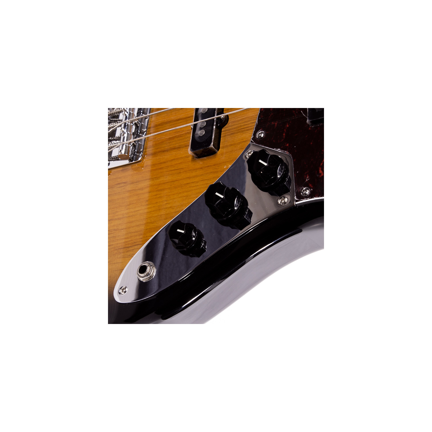 J Bass Style Golden Sunburst