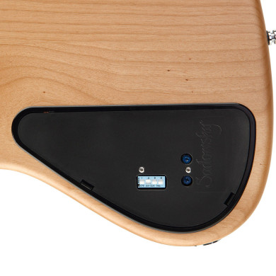 MetroLine JJ Bass 5 24 Single Cut Natural Satin