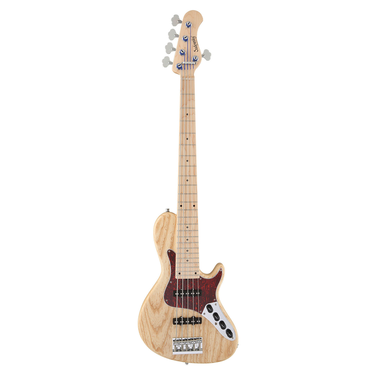 MetroLine JJ Bass 5 24 Single Cut Natural Satin
