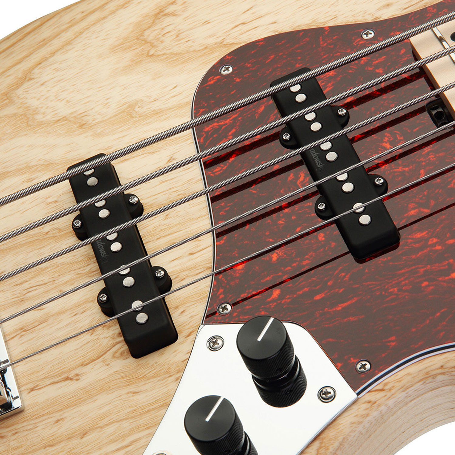 MetroLine JJ Bass 5 24 Single Cut Natural Satin