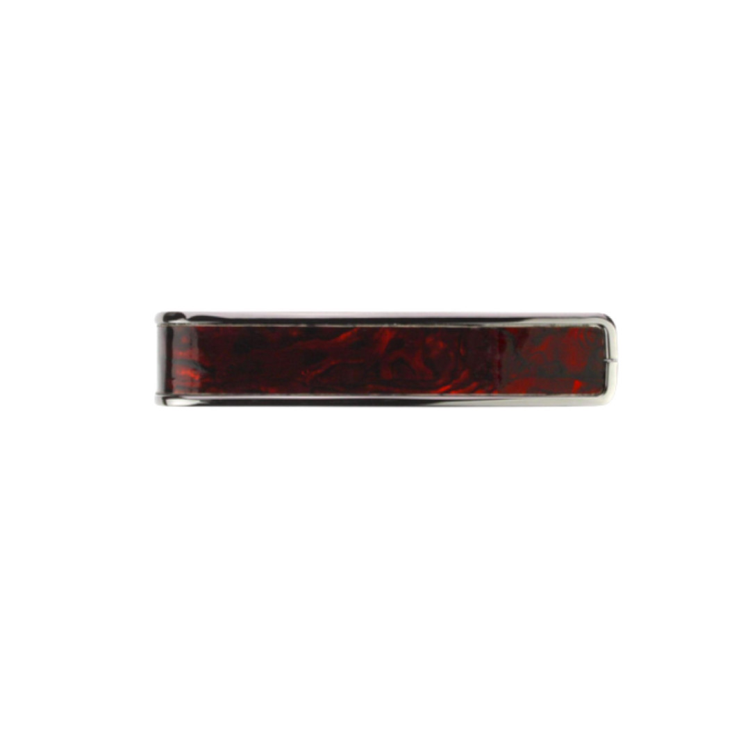 Capotasto black chrome inserto crimson paua