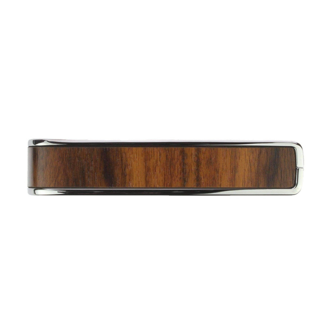 Capotasto cromato inserto santos rosewood