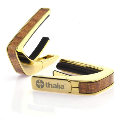 Capotasto gold 24k inserto sapele