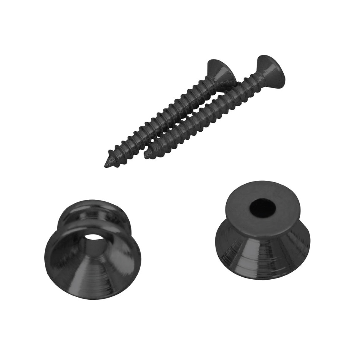 Bottoni per tracolla neri Set 2pcs