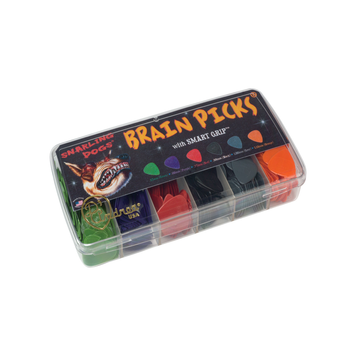 Box plettri Snarling Dogs Brain 432pcs