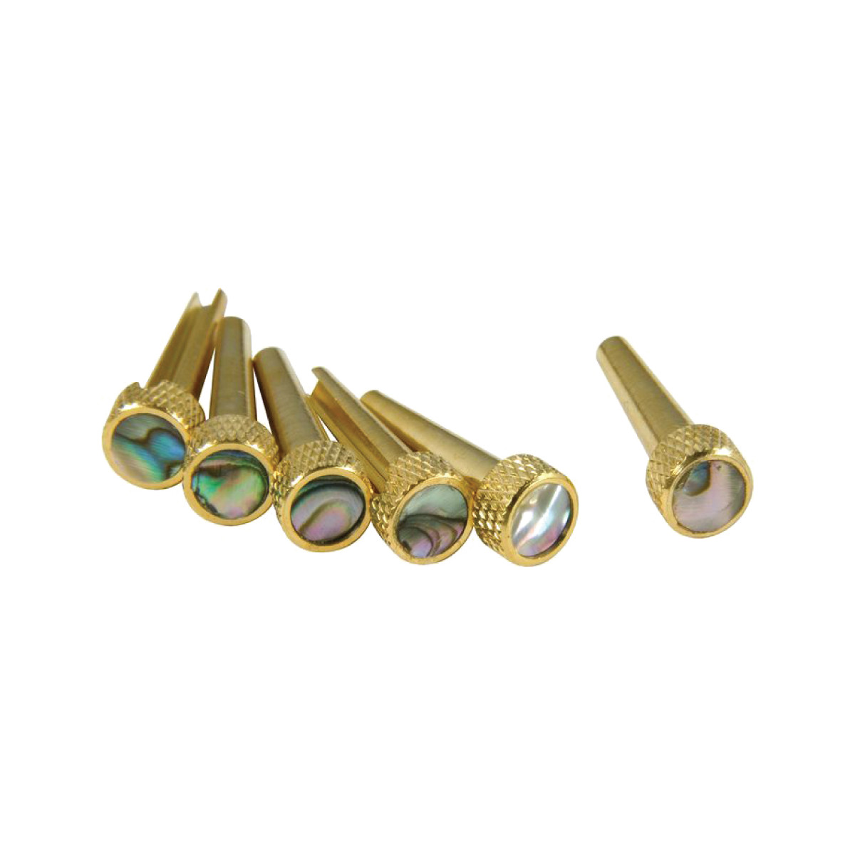 Piroli in ottone per ponte inlay abalone Set 6pcs