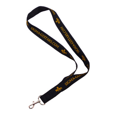 Laccetto portachiavi Sigma colore nero