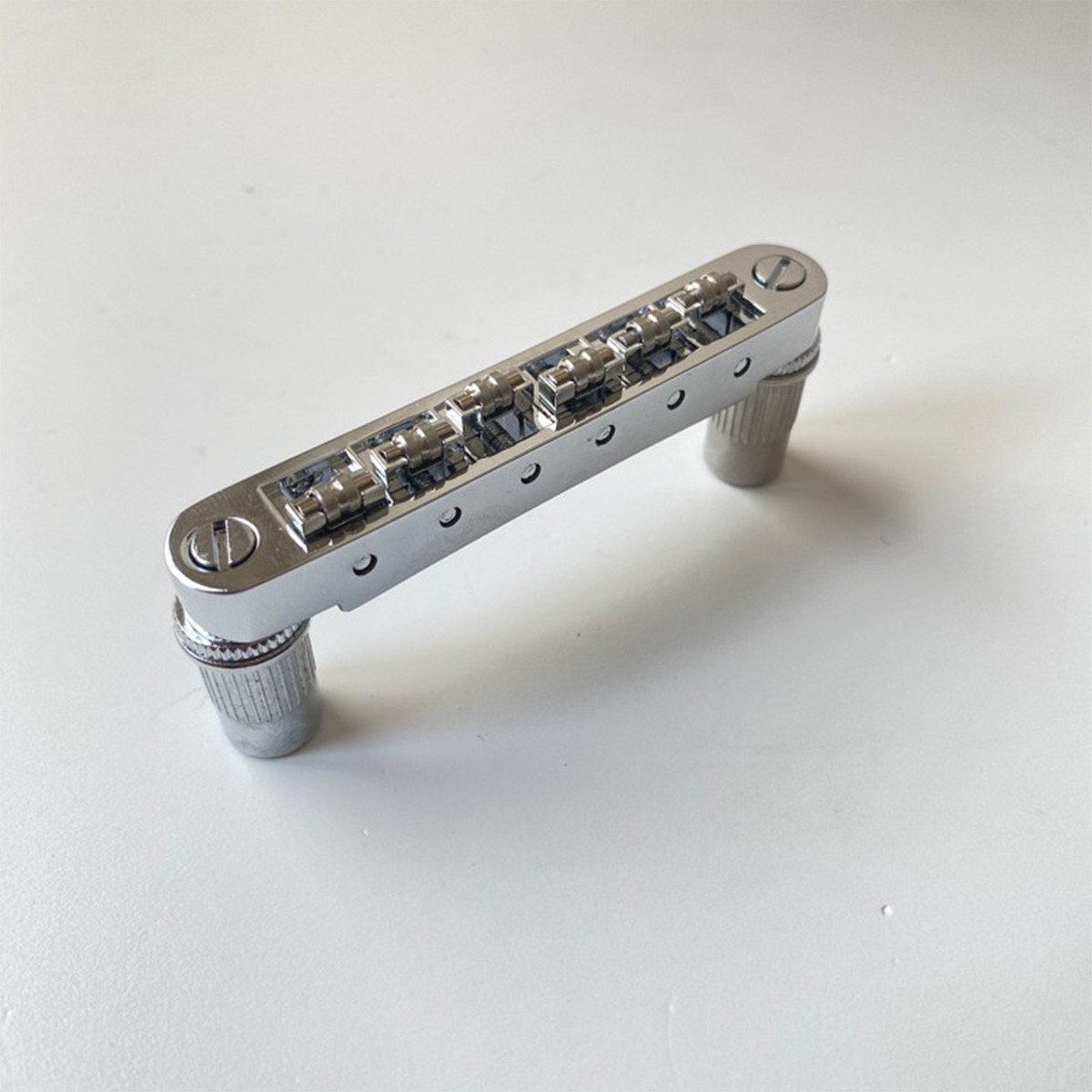 6 Strings Tune-O-Matic Bridge Roller Chrome