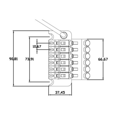 Floyd Rose 1000 Series Pro Low-profile
