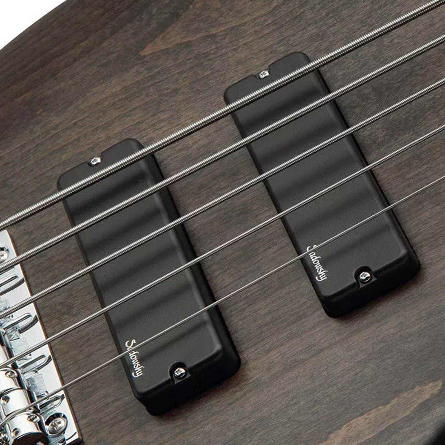 MetroLine Modern Bass 5 24 Nirvana Black Satin