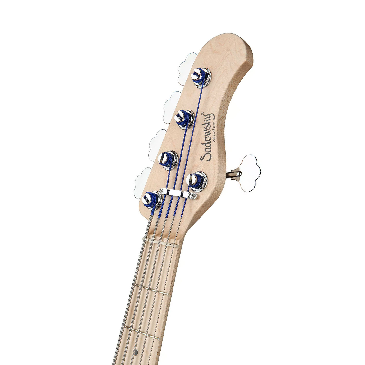 MetroLine JJ Bass 5 24 Single Cut Burgundy Satin