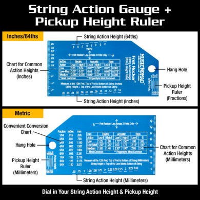 Precision Fret Rocker Plus - Strings/Pickups