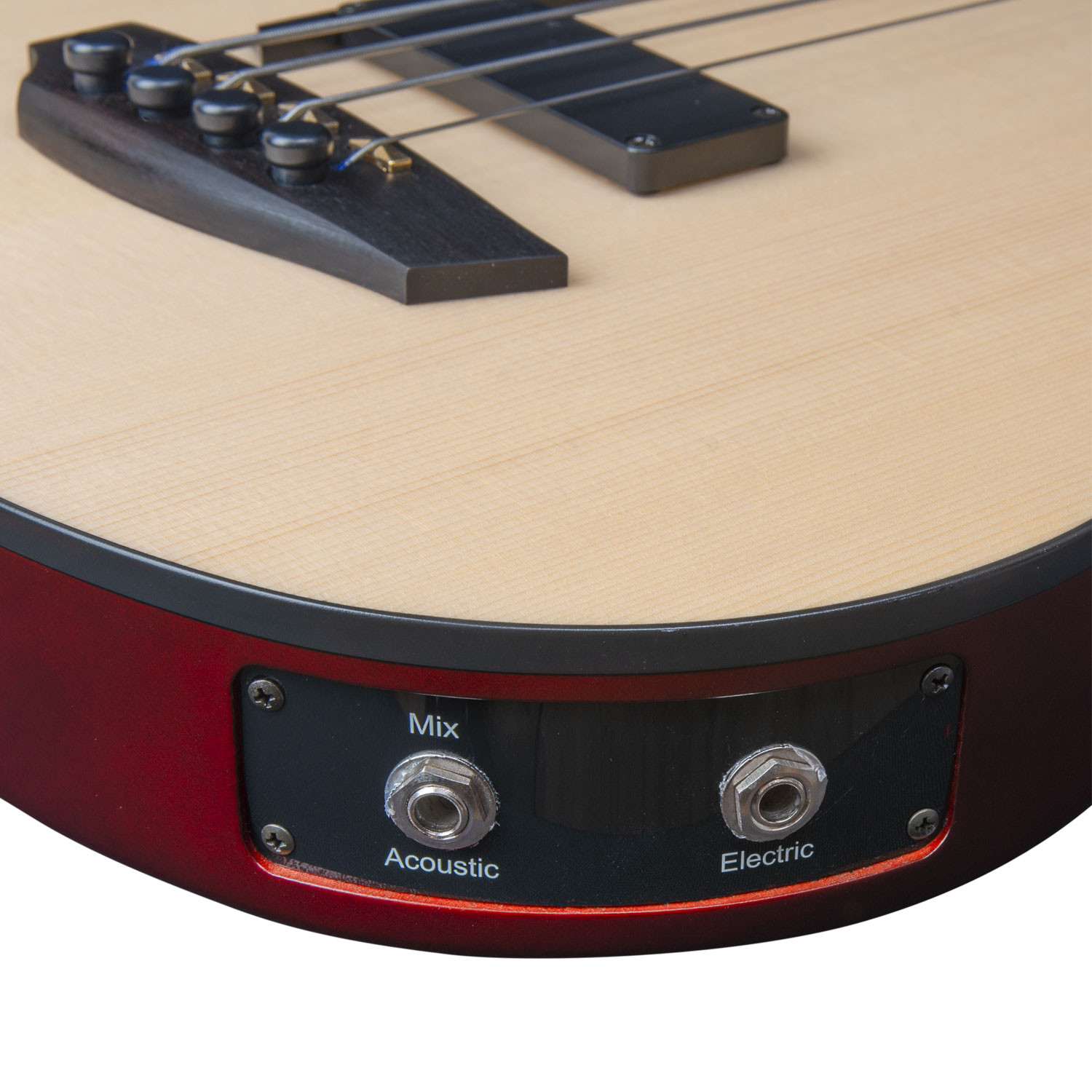 A4 ULTRA Semi-Acoustic Basses A/E Fretless Natural