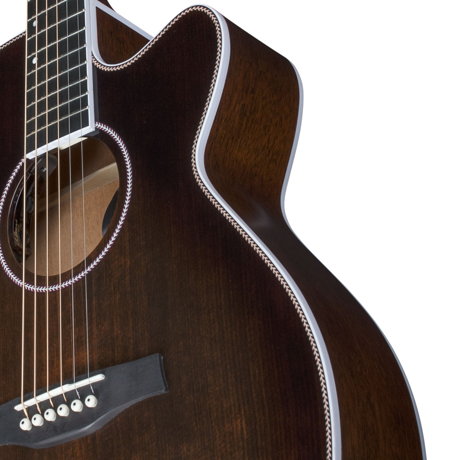 Seagull Artist Mosaic CH CW Bourbon Burst GT EQ
