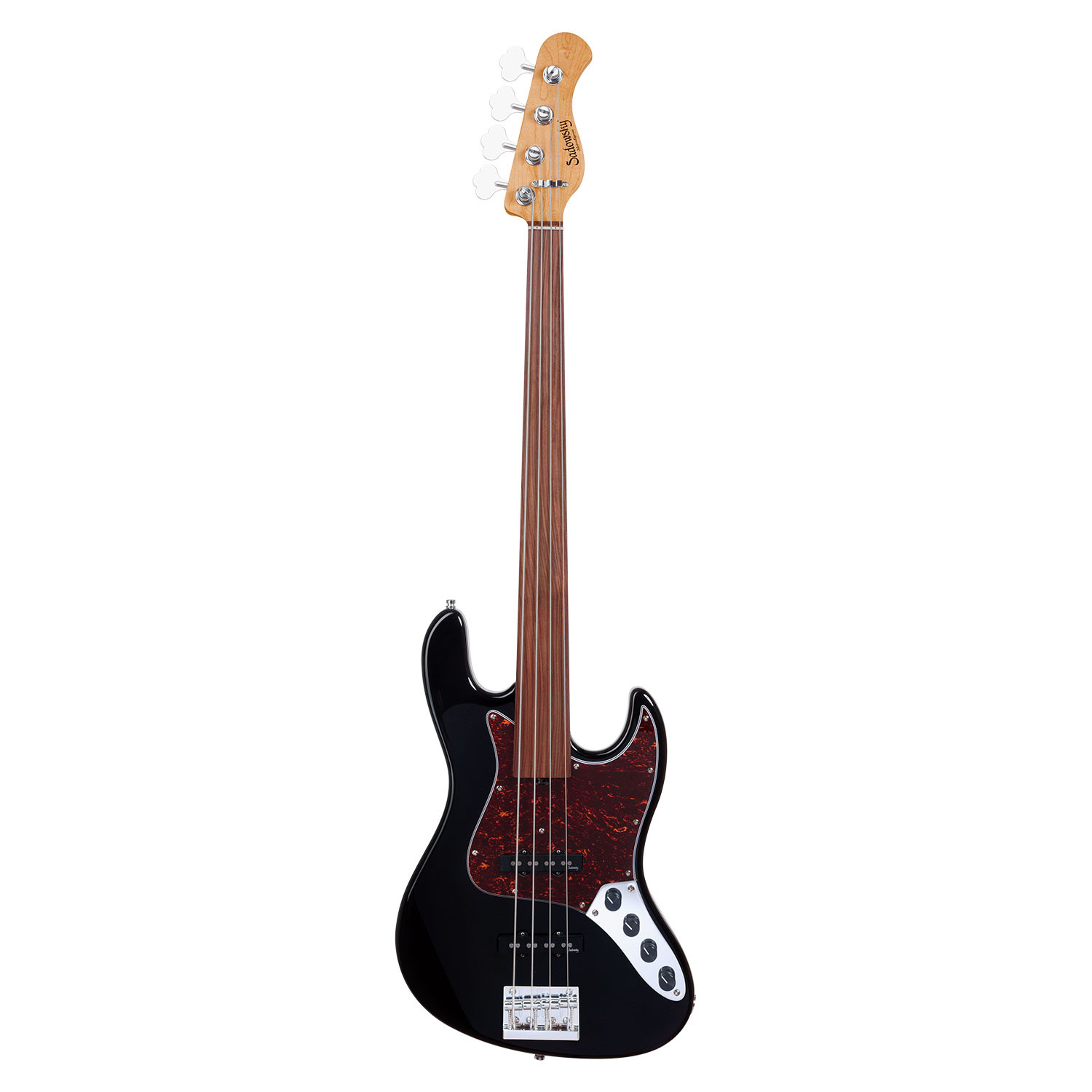 MetroExpress JJ Bass 4 Fretless Vintage Black