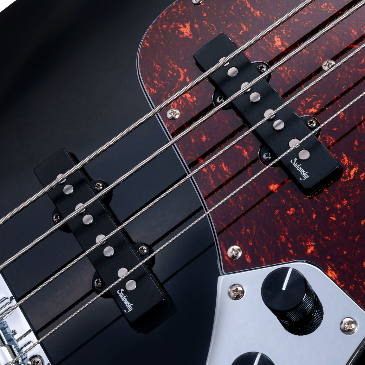 MetroExpress JJ Bass 4 Fretless Vintage Black