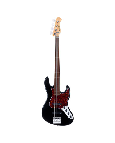 MetroExpress JJ Bass 4 Fretless Lines Vintage Blac
