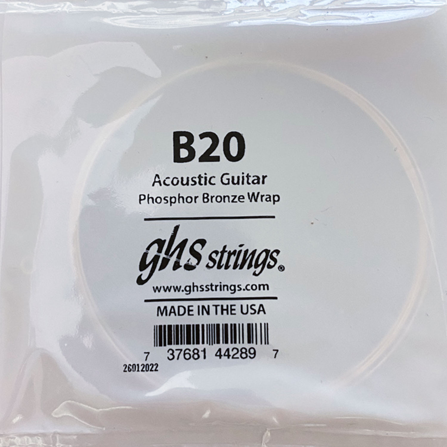 Singola acustica Phosphor Bronze 020