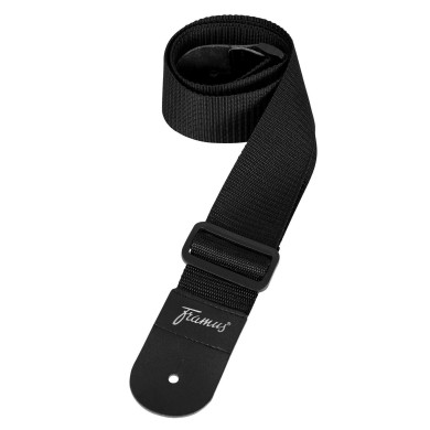 Tracolla 50mm in nylon nero Framus