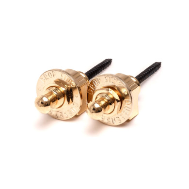 Drop Stop Strap Pin System Set Gold