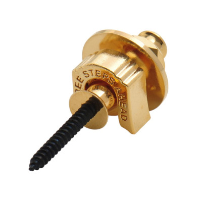 Drop Stop Strap Pin System Set Gold