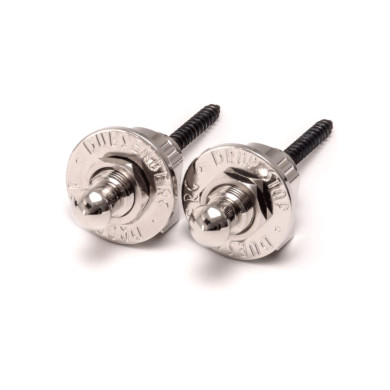 Drop Stop Strap Pin System Set Nickel