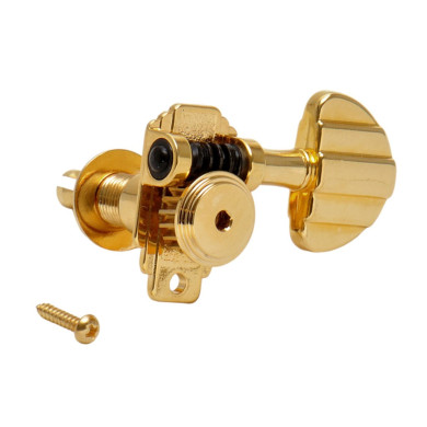 Meccaniche Z-Tuner Half-Open Guitar 3+3 Gold