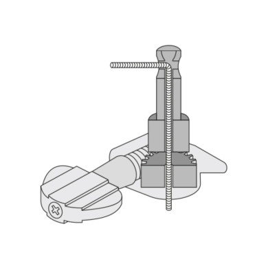 Meccaniche Z-Tuner Half-Open Guitar 3+3 Gold