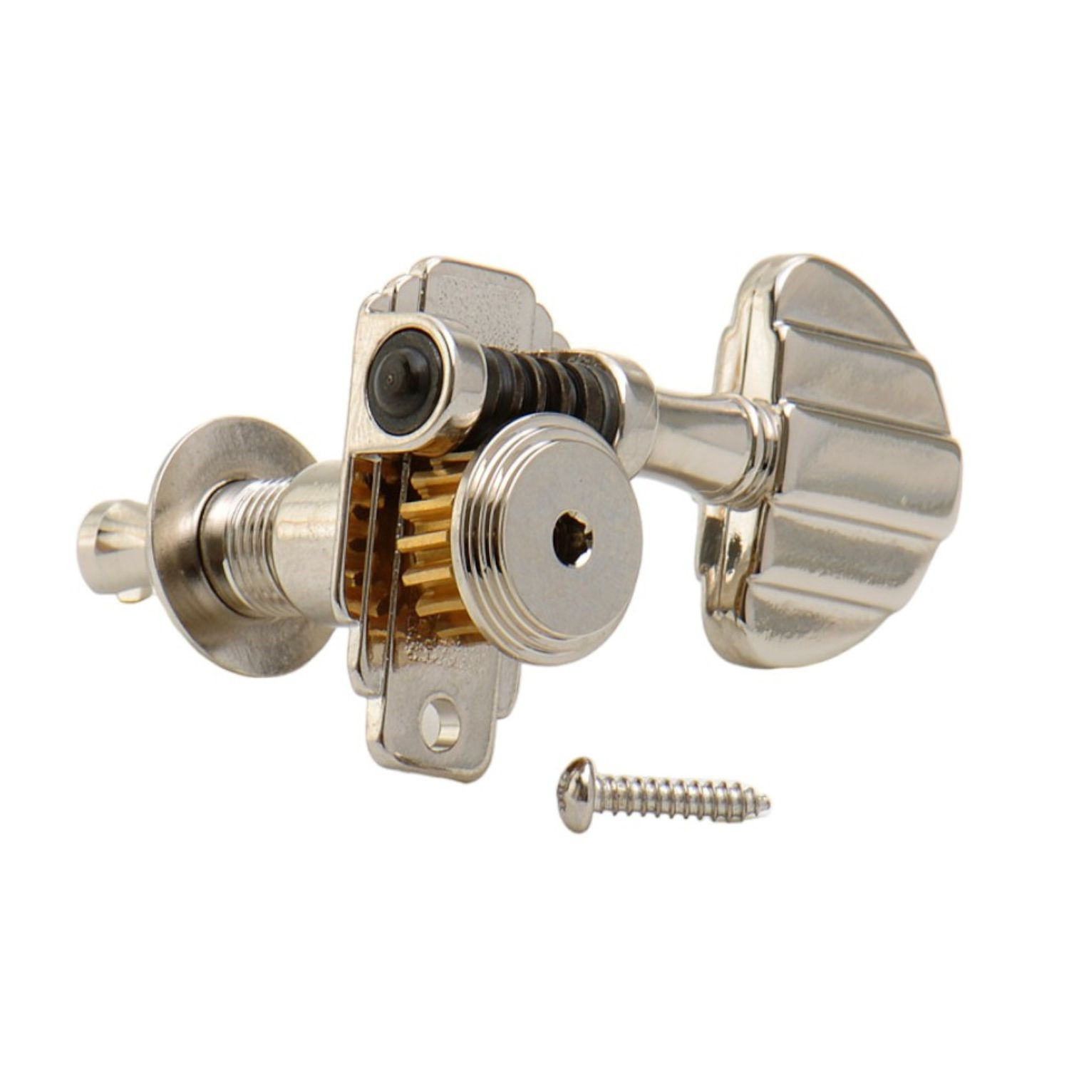 Meccaniche Z-Tuner Half-Open Guitar 3+3 Nickel