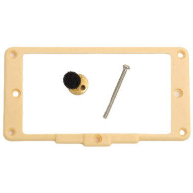 Mounting Ring Humbucker/P90 Bridge Cream