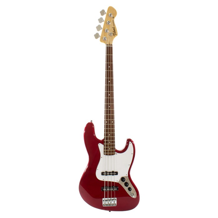 J Bass Style Metallic Red