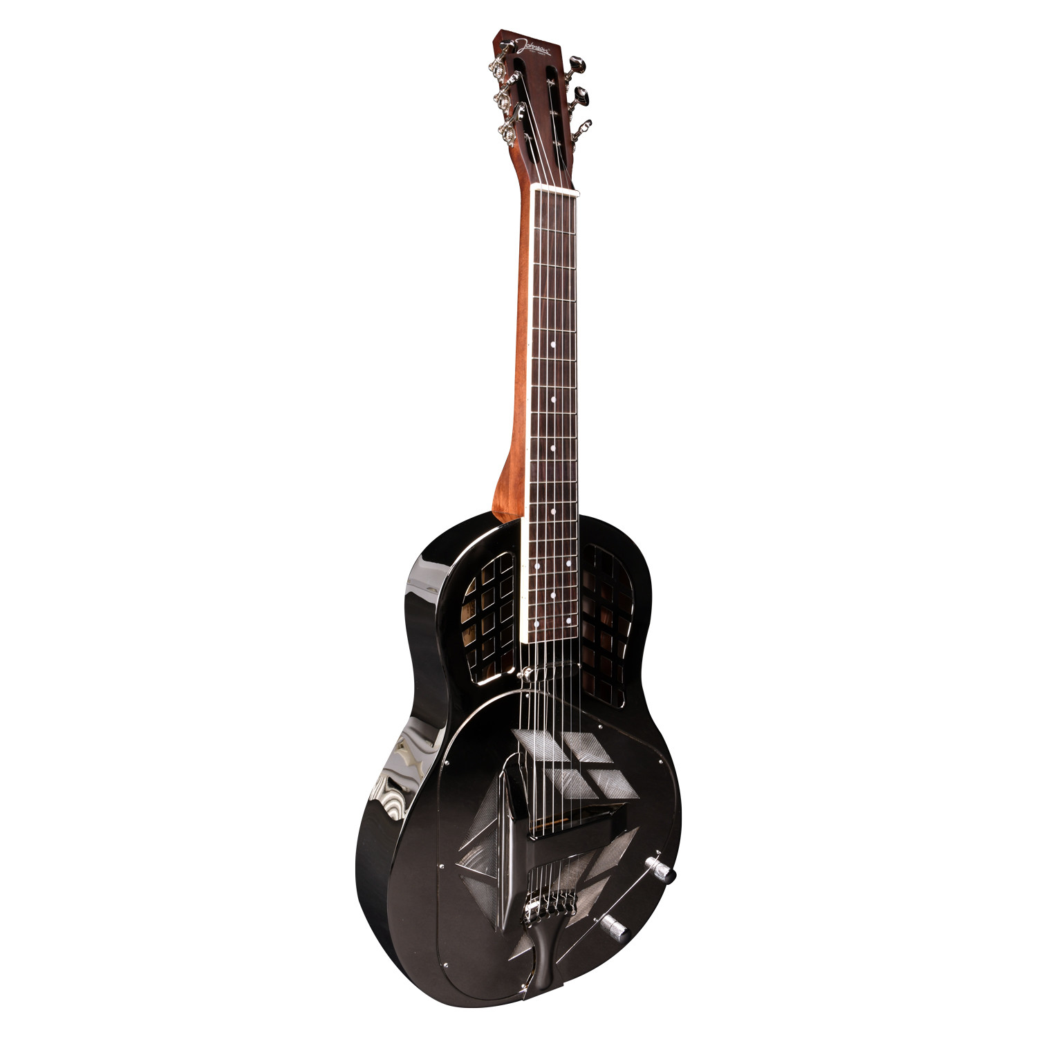 Chitarra resofonica metal elettrificata square nec