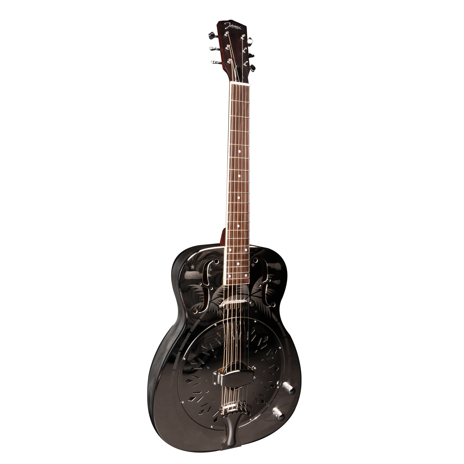 Chitarra resofonica metal elettrificata