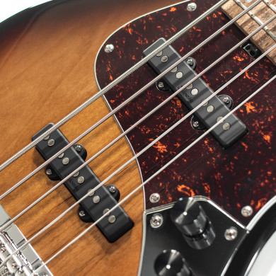 MetroLine JJ Bass 5 24 Single Cut Vintage Sunburst