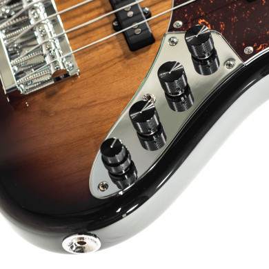 MetroLine JJ Bass 5 24 Single Cut Vintage Sunburst