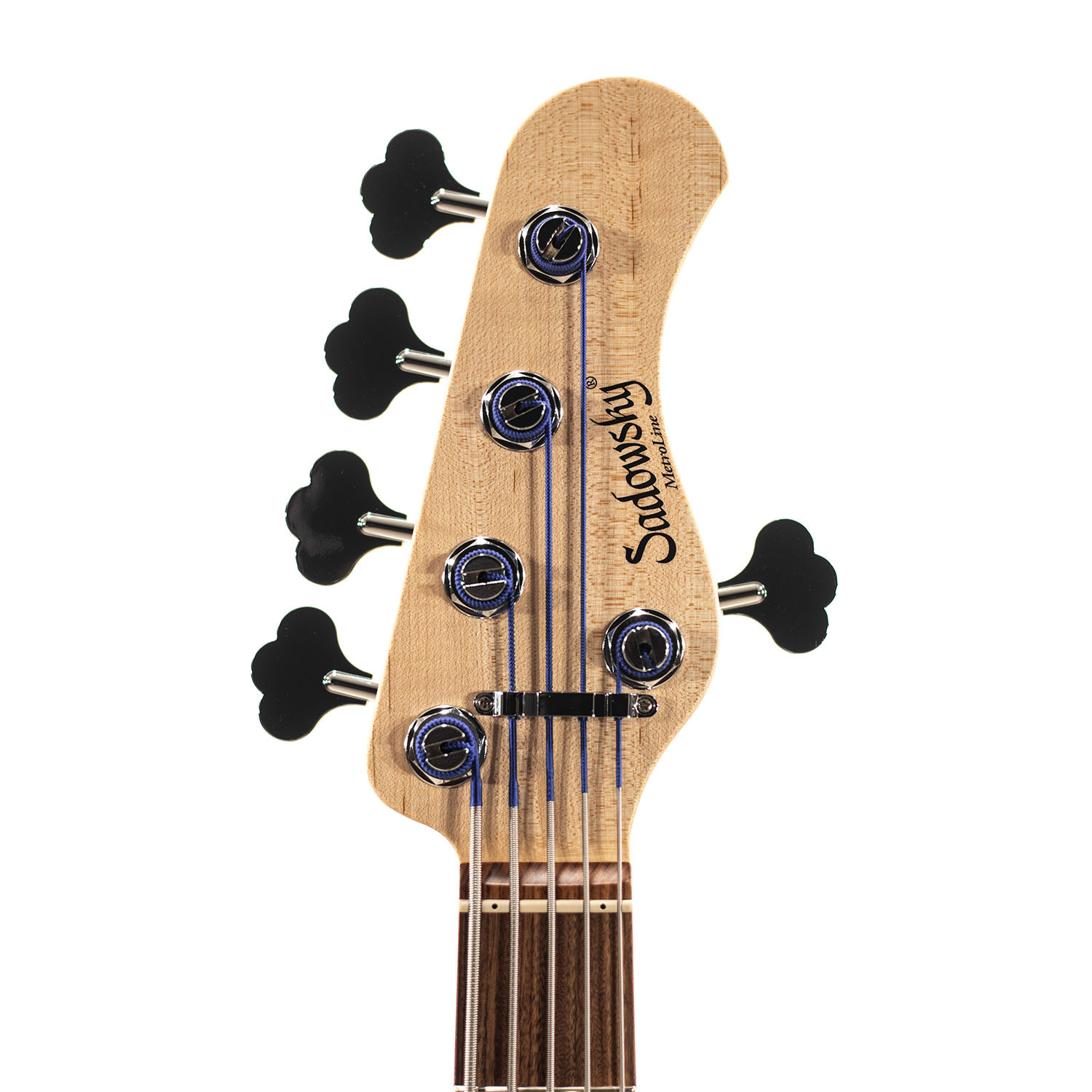 MetroLine JJ Bass 5 24 Single Cut Vintage Sunburst