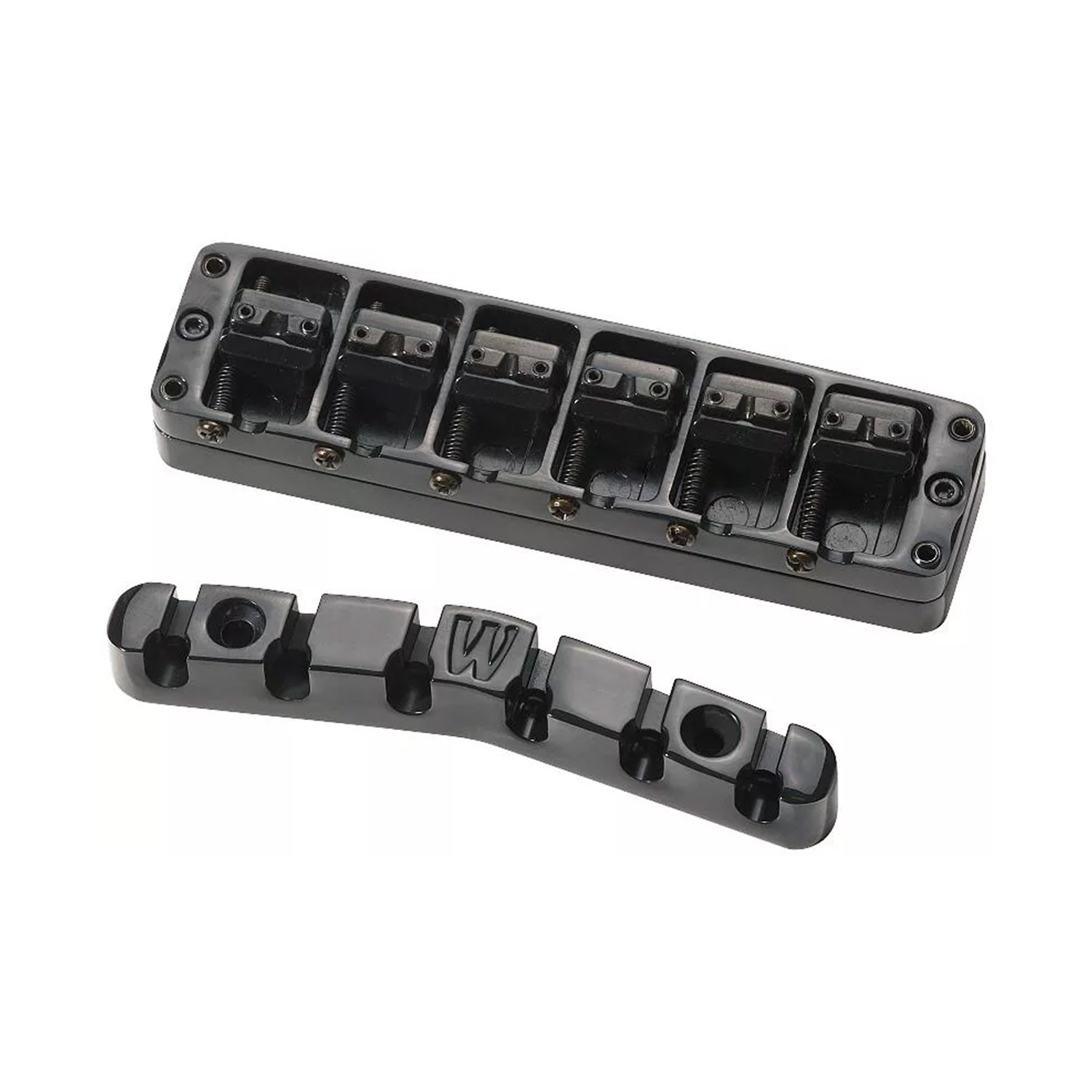 Floating Bridge Bass Black Broadneck