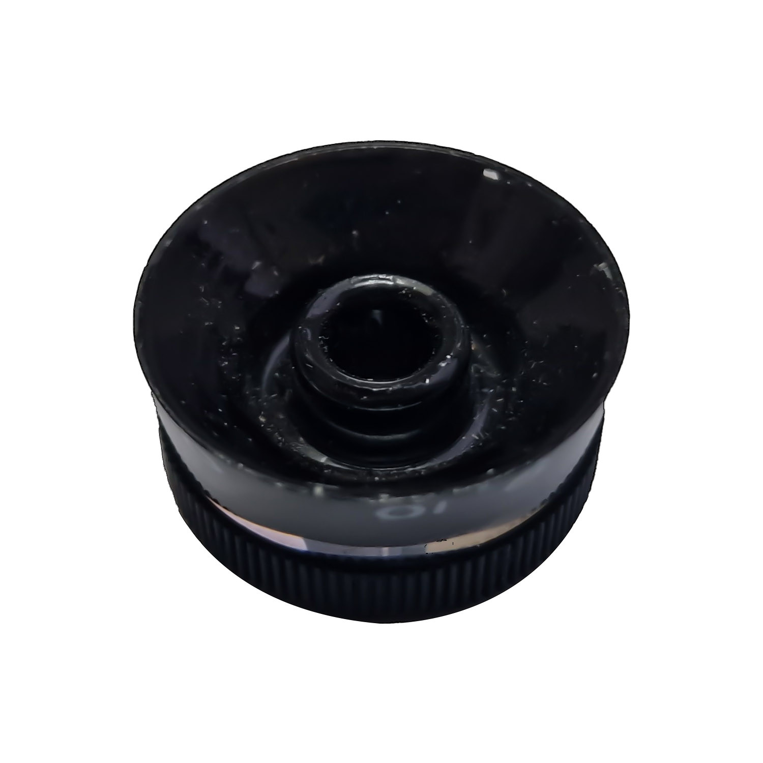 Cylindrical Control Knob Black