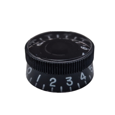 Cylindrical Control Knob Black