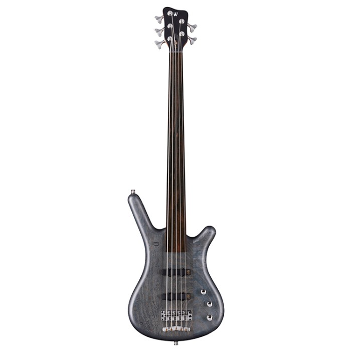 Corvette Std Ash 5 Fretless Nirvana Black Transpar