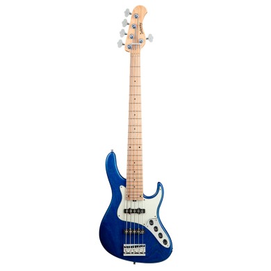 MetroLine JJ Bass 5 24 Vintage Ocean Blue Satin